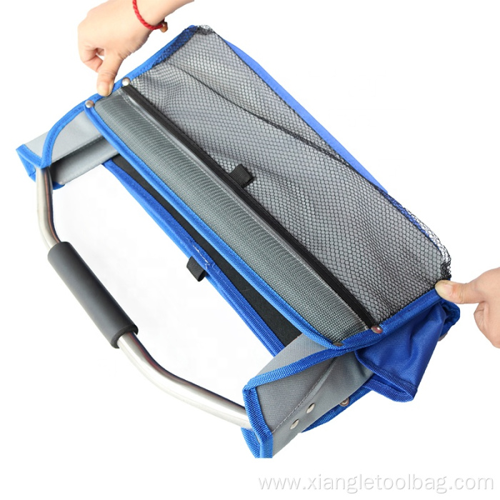 Foldable Tool Tote with Comfort Handle